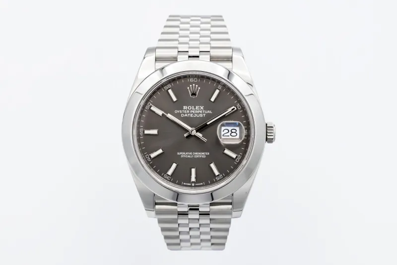Rolex DateJust 41mm Stainless Steel Jubilee 126300 2018