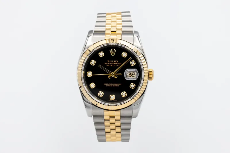Rolex DateJust 36mm Steel & 18ct Yellow Gold Jubilee 116233 2016