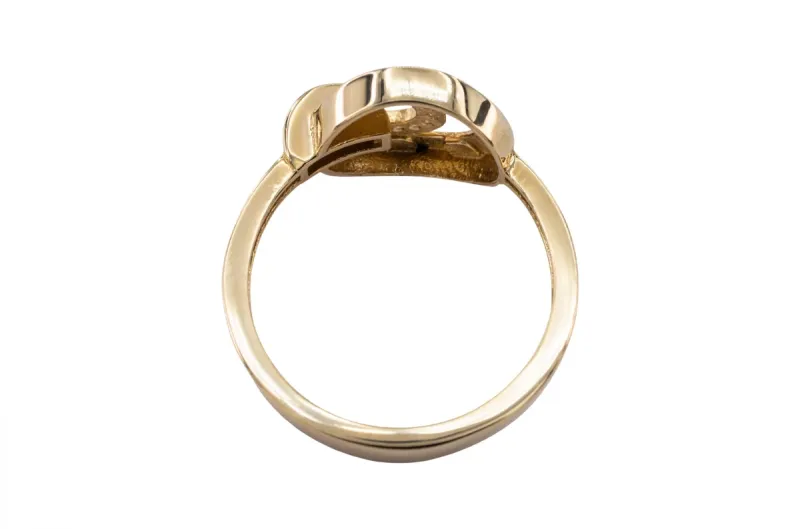 9ct Yellow Gold Cubic Zirconia Ring 2g