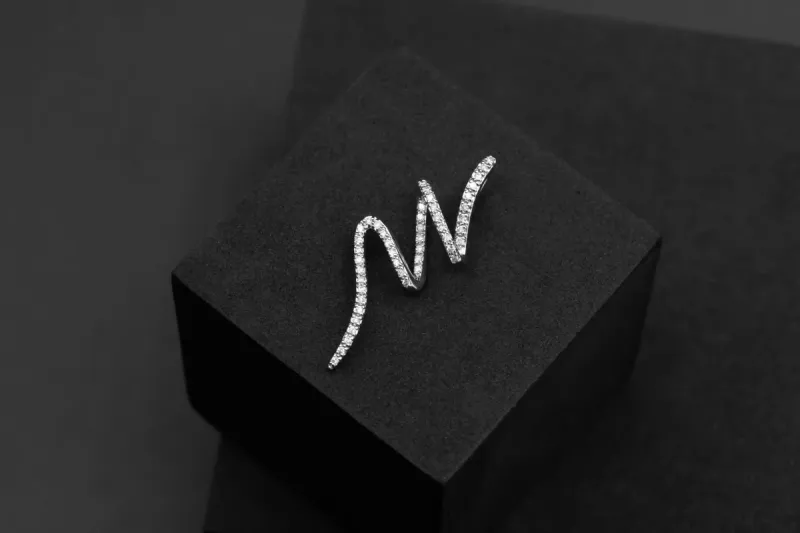 9ct White Gold Diamond Pendant 0.25ct