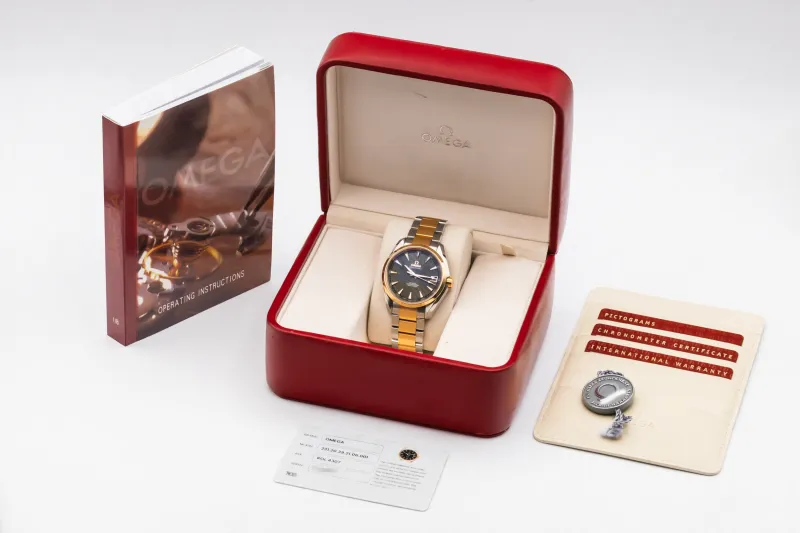 OMEGA Seamaster Aqua Terra 41mm Steel & 18ct Rose Gold 231.20.39.21 2009