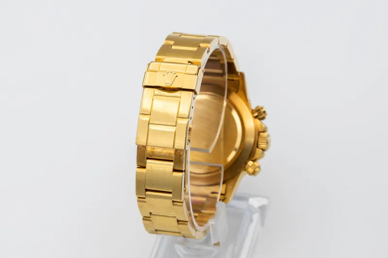 Rolex Cosmograph Daytona Zenith 40mm 18ct Yellow Gold Oyster 16528 1991