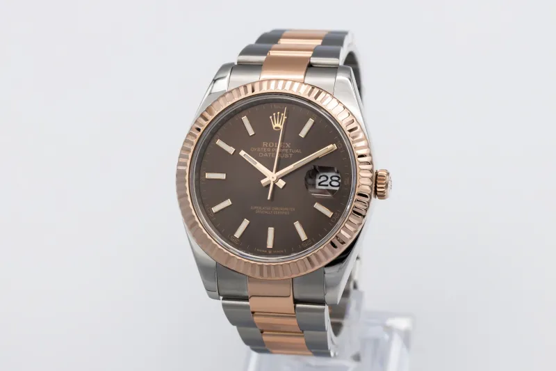 Rolex DateJust 41mm Steel & 18ct Rose Gold Oyster 126331 2021