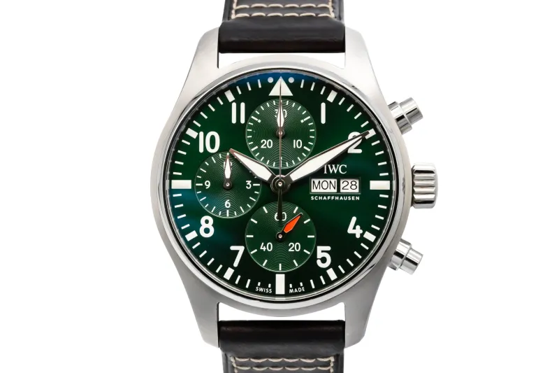 IWC Pilot’s Chronograph 41mm Brown Leather IW388103 2021