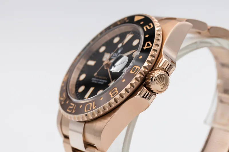 Rolex GMT Master II 40mm 'Rootbeer' 18ct Rose Gold Oyster 126715CHNR 2021