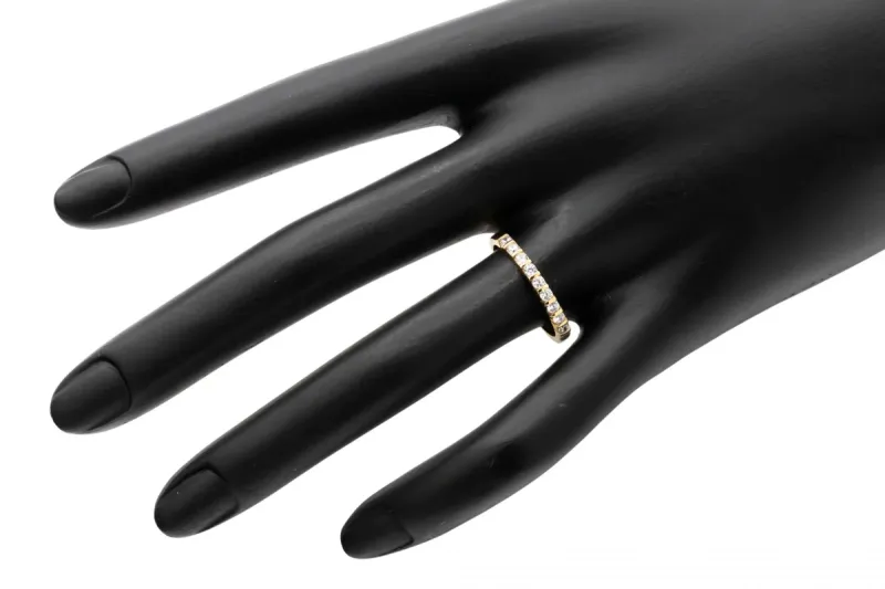 9ct Yellow Gold Diamond Wedding Band 0.30ct