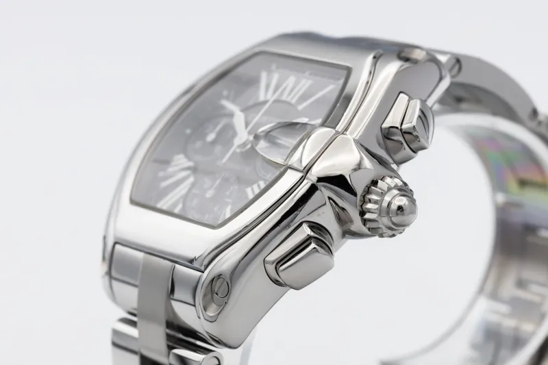 Cartier Roadster 42mm Stainless Steel W62020X6 Circa 2010