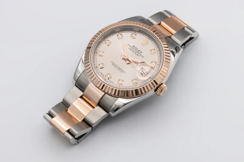 Rolex DateJust 41mm Steel & 18ct Rose Gold Oyster 126331 2018