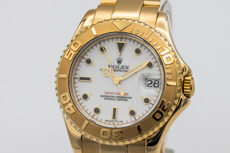 Rolex Yacht-Master 35mm 18ct Yellow Gold Oyster 68628 1999