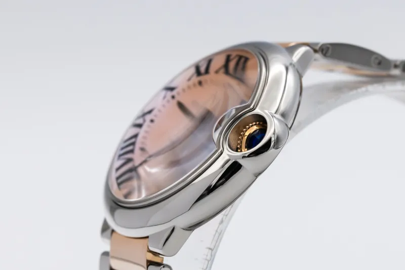 Cartier Ballon Bleu de Cartier 36mm Steel & 18ct Rose Gold W6920033 Circa 2015