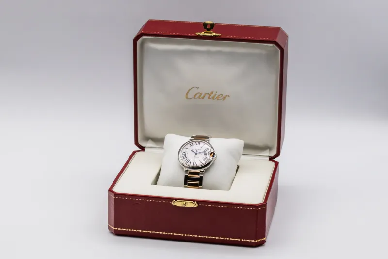 Cartier Ballon Bleu de Cartier 36mm Steel & 18ct Rose Gold W6920033 Circa 2015