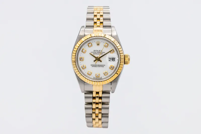 Rolex Lady DateJust 26mm Steel & 18ct Yellow Gold Jubilee 69173 1996