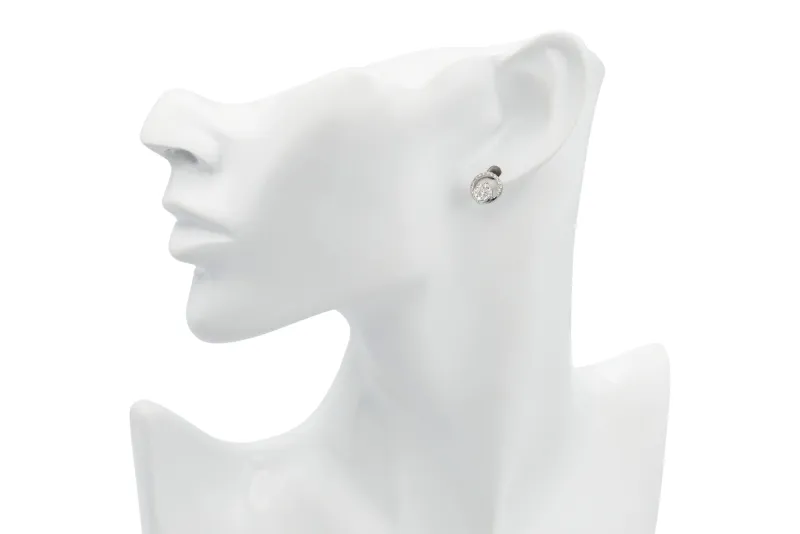 18ct White Gold Diamond Stud Earrings 0.40ct 2.6g