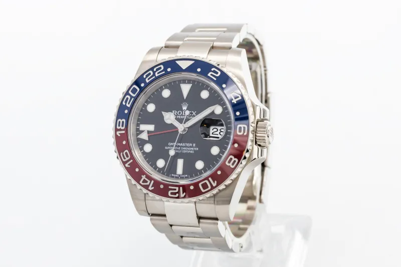Rolex GMT-Master II 40mm 'Pepsi' White Gold 116719BLRO 2016