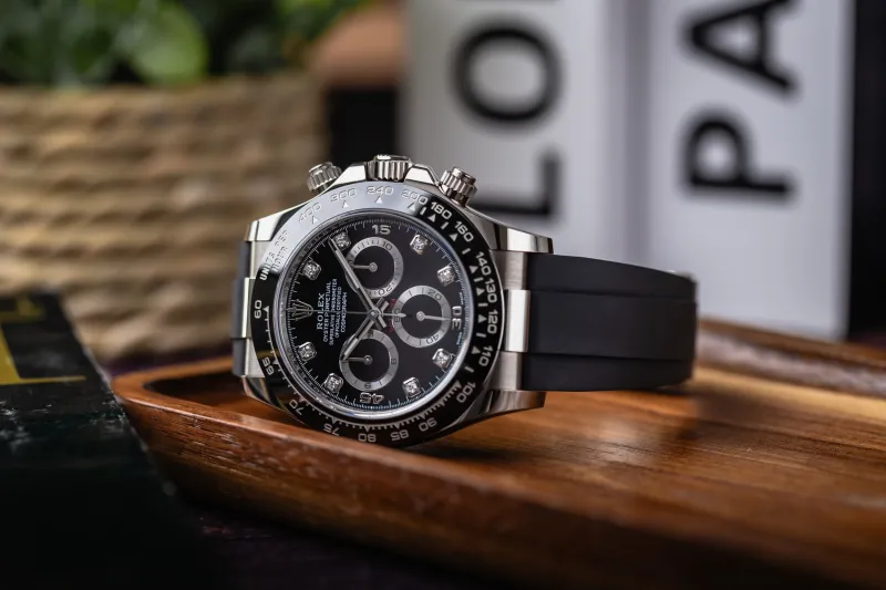 Rolex Cosmograph Daytona 40mm Black Oysterflex 116519LN 2023