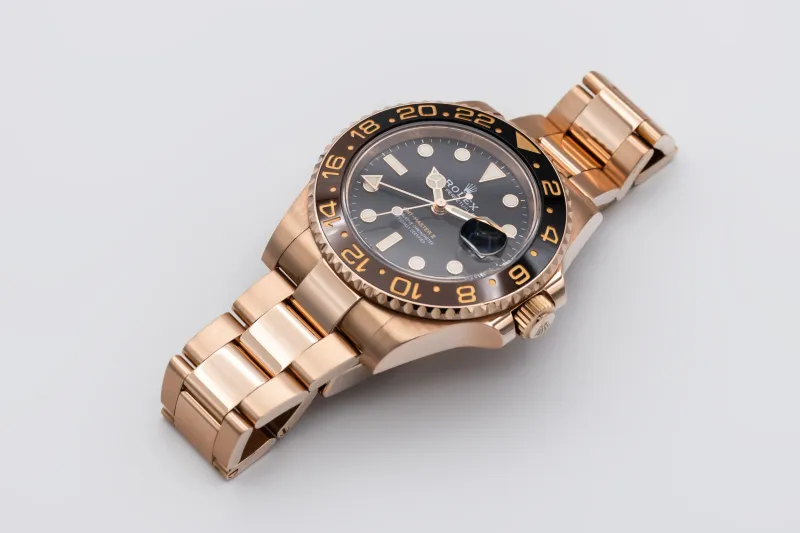 Rolex GMT-Master II 40mm 'Root Beer' 18ct Rose Gold Oyster 126715CHNR 2018