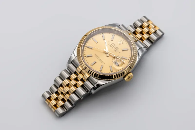 Rolex DateJust 36mm Steel & 18ct Yellow Gold Jubilee 126233 2018