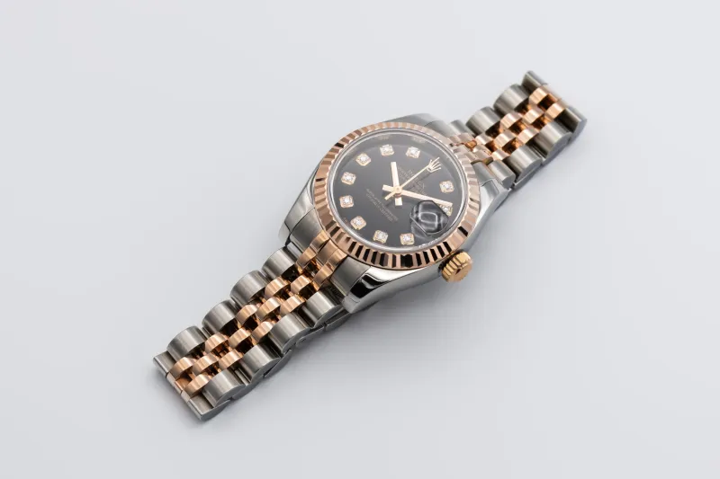 Rolex Lady-DateJust 26mm Steel & 18ct Rose Gold Jubilee 179171 2010