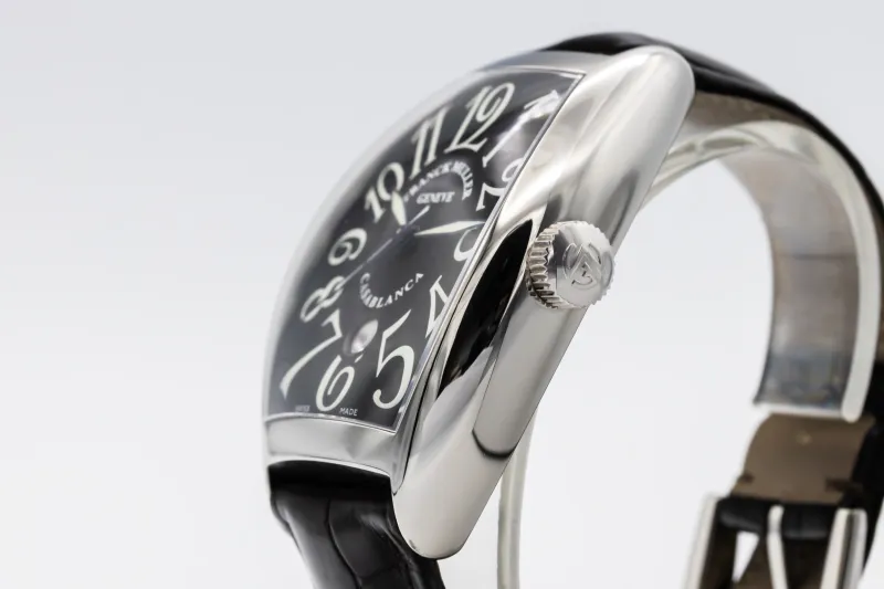 Franck Muller Casablanca 39mm x 55mm Black Leather 8880 C DT 2010