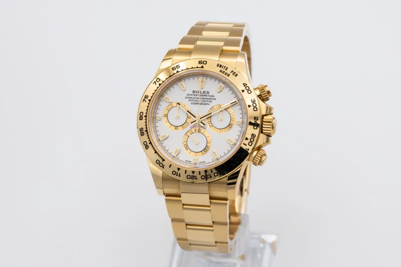 Rolex Cosmograph Daytona 40mm 18ct Yellow Gold Oyster 116508 2022