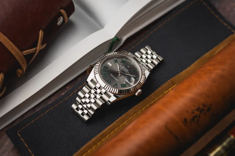 Rolex DateJust 41mm 'Wimbledon' Stainless Steel Jubilee 126334 2023
