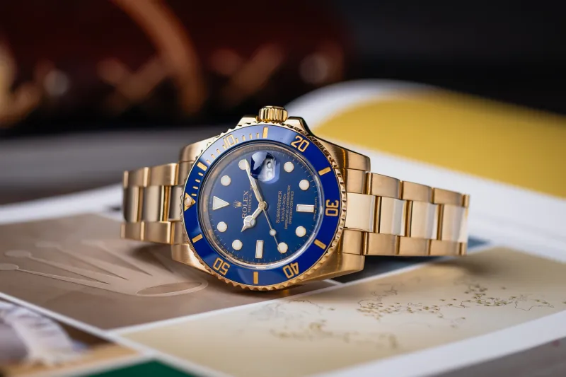 Rolex Submariner 40mm 18ct Yellow Gold Oyster 116618LB 2010