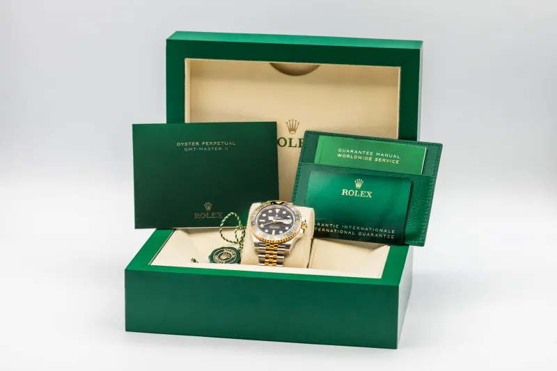 Rolex GMT-Master II 40mm Steel & 18ct Yellow Gold Jubilee 126713GRNR 2025