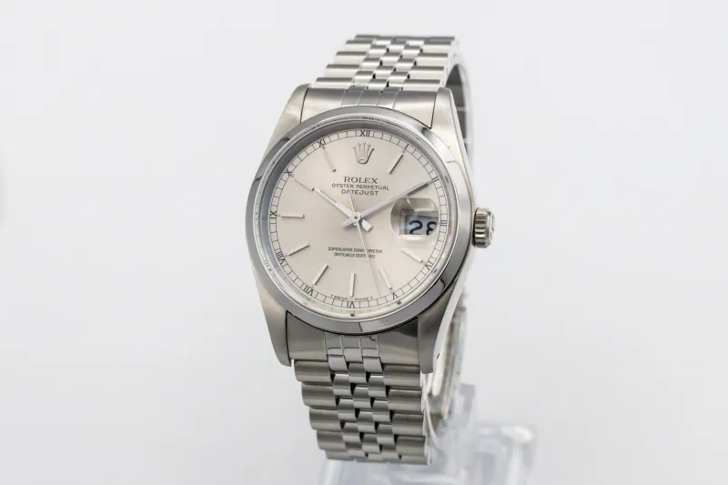 Rolex DateJust 36mm Stainless Steel Jubilee 16200 1988