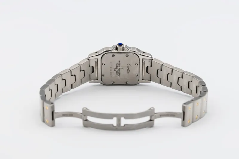 Cartier Santos Galbée 24mm Steel & 18ct Yellow Gold W20012C4 Circa 2000s
