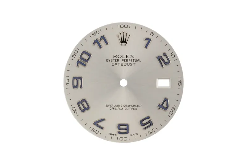 Rolex DateJust II 41mm Silver Arabic Numeral Dial
