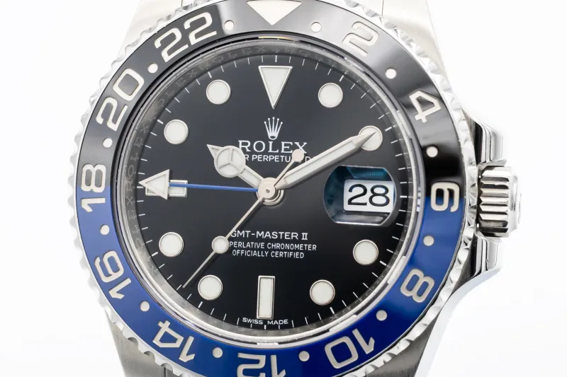 Rolex GMT-Master II 40mm 'Batman' Stainless Steel Oyster 116710BLNR 2015