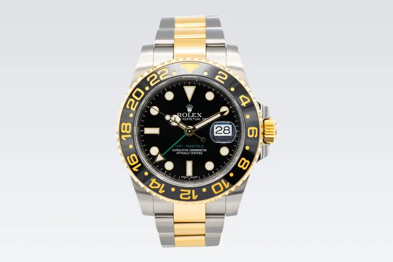 Rolex GMT-Master II 40mm Steel & 18ct Yellow Gold Oyster 116713LN 2013