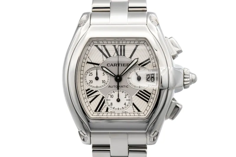 Cartier Roadster Chronograph XL 40x48mm Stainless Steel 2618 2008