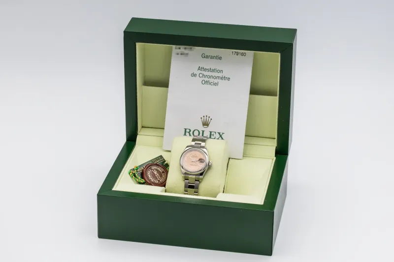Rolex Lady DateJust 26mm Stainless Steel Oyster 179160 2006