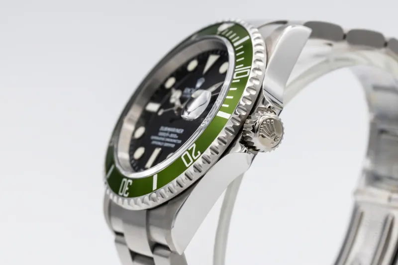 Rolex Submariner Date 40mm 'Kermit' Stainless Steel Oyster 16610LV 2006