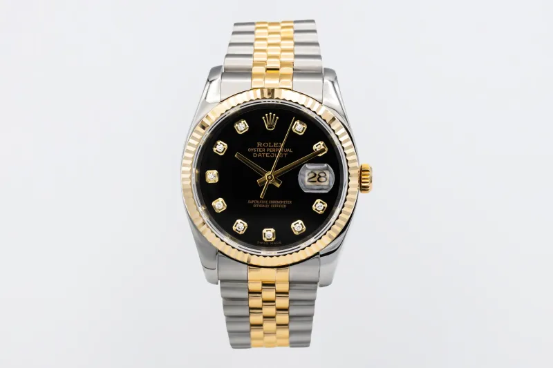 Rolex DateJust 36mm Steel & 18ct Yellow Gold Jubilee 116233 2016