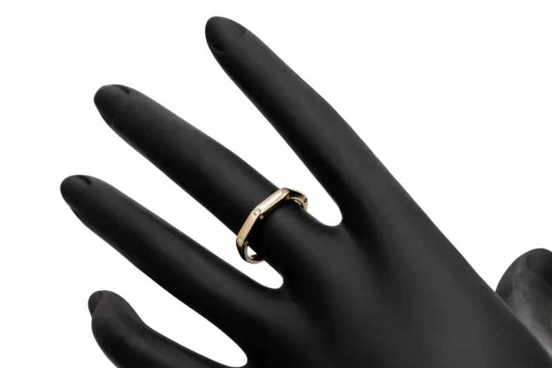 14ct Yellow Gold Diamond Ring 0.20ct
