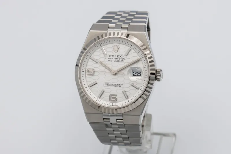 Rolex Land-Dweller 40mm Stainless Steel Flat Jubilee 127334 2026