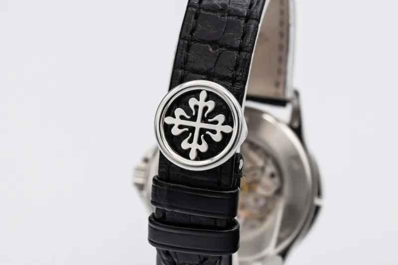 Patek Philippe Travel Time 37mm Black Leather 5134P-001 2007
