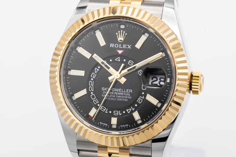 Rolex Sky-Dweller 42mm Steel & 18ct Yellow Gold Jubilee 326933 2023