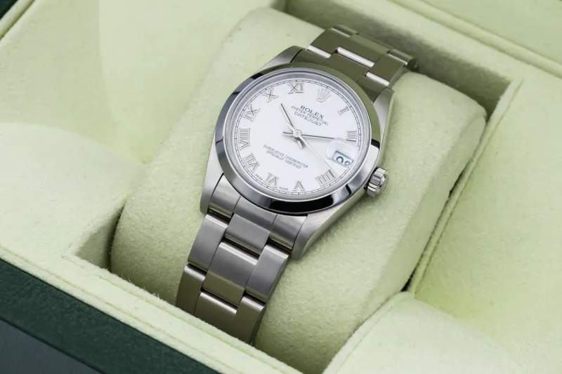 Rolex DateJust 31mm Stainless Steel Oyster 78240 2005
