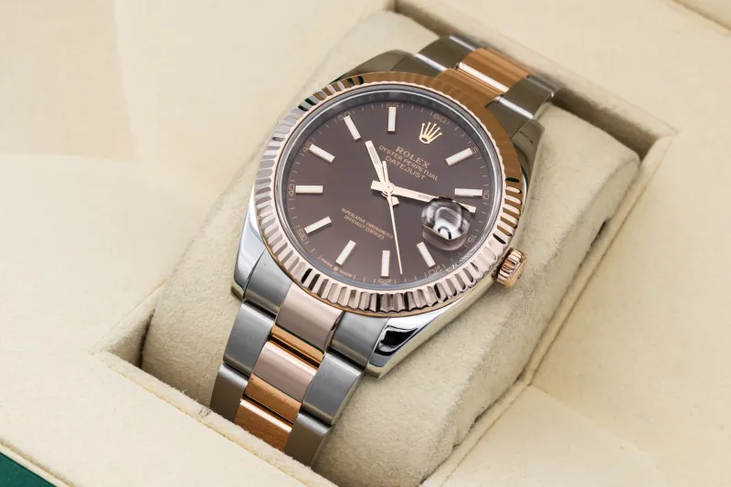 Rolex DateJust 41mm Steel & 18ct Rose Gold Oyster 126331 2021