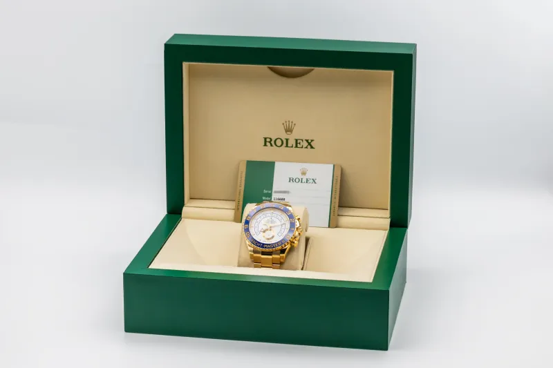 Rolex Yacht-Master II 44mm 18ct Yellow Gold Oyster 116688 2019