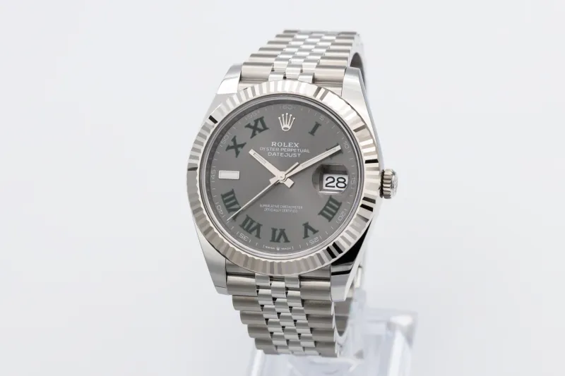 Rolex DateJust 41mm 'Wimbledon' Stainless Steel Jubilee 126334 2026 UNWORN