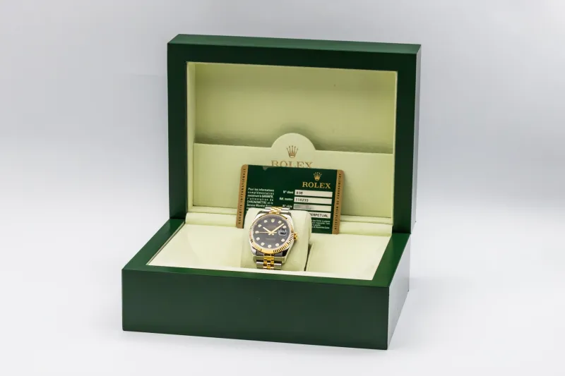 Rolex DateJust 36mm Steel & 18ct Yellow Gold Jubilee 116233 2016