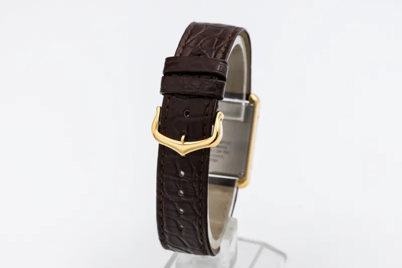 Cartier Tank Solo 24mm Brown Leather W1018755 Circa 2010
