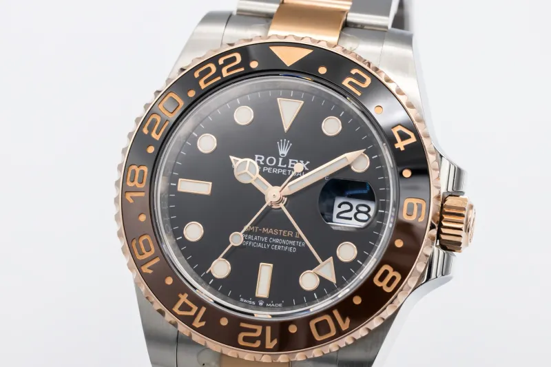 Rolex GMT-Master II 40mm 'Rootbeer' Steel & 18ct Rose Gold Oyster 126711CHNR