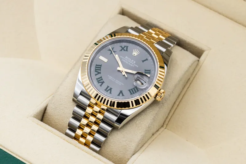 Rolex DateJust 41mm 'Wimbledon' Steel & 18ct Yellow Gold Jubilee 126333 2026