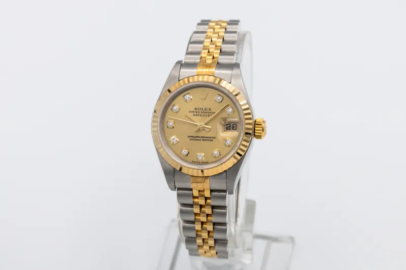 Rolex Lady DateJust 26mm Steel & 18ct Yellow Gold Jubilee 79173 2004