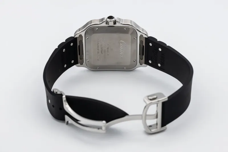 Cartier Santos ADLC 40mm Black Rubber WSSA0037 2022